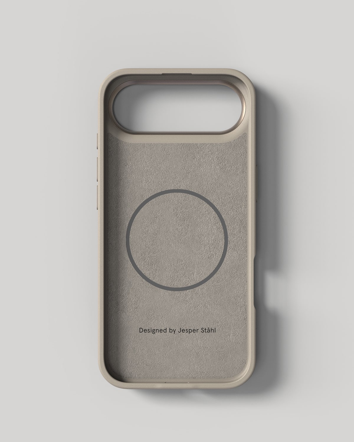 Bold Case - iPhone Air - Linen Beige & Olive Green