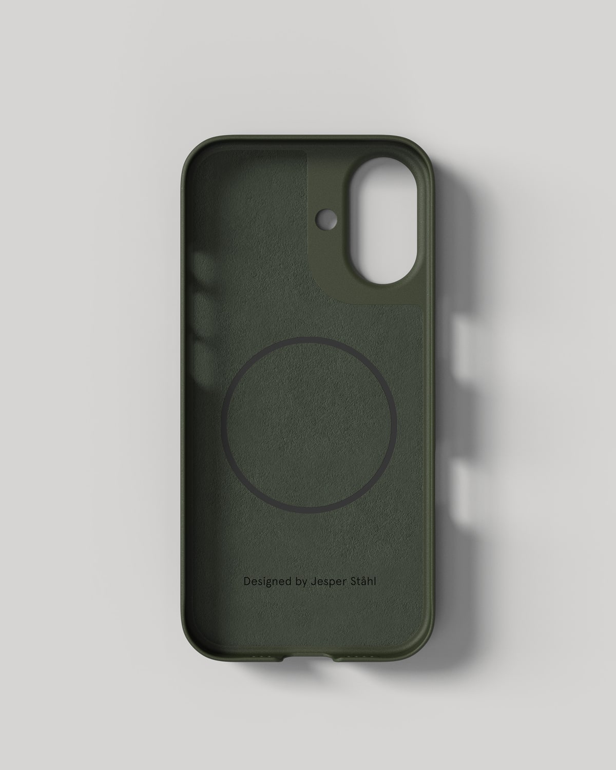 Thin Case - iPhone 17 - Ink Black & Pine Green