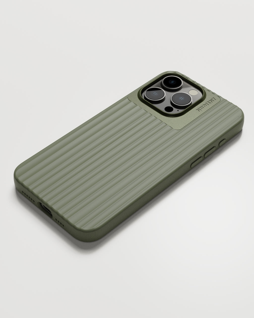 Bold Case - iPhone 15 Pro Max - Linen Beige & Olive Green