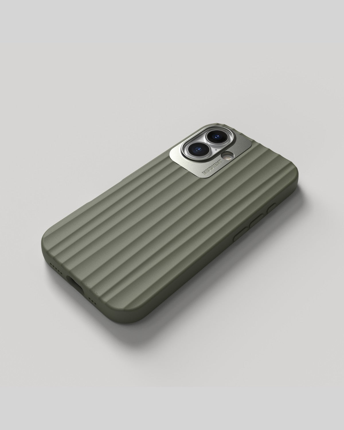 Bold Case - iPhone 16 - Linen Beige & Olive Green