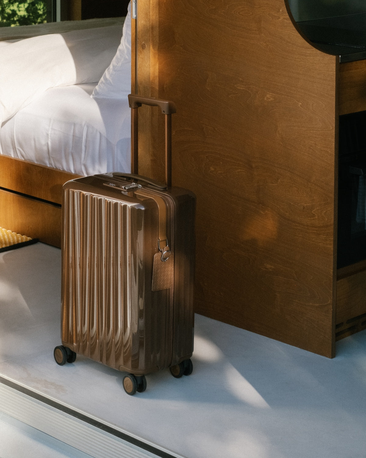 Chestnut Brown -  Bold Cabin Bag V2 + Bold Check-In (M) Bag V2 - Bold Check-In (L) Bag V2 Bundle